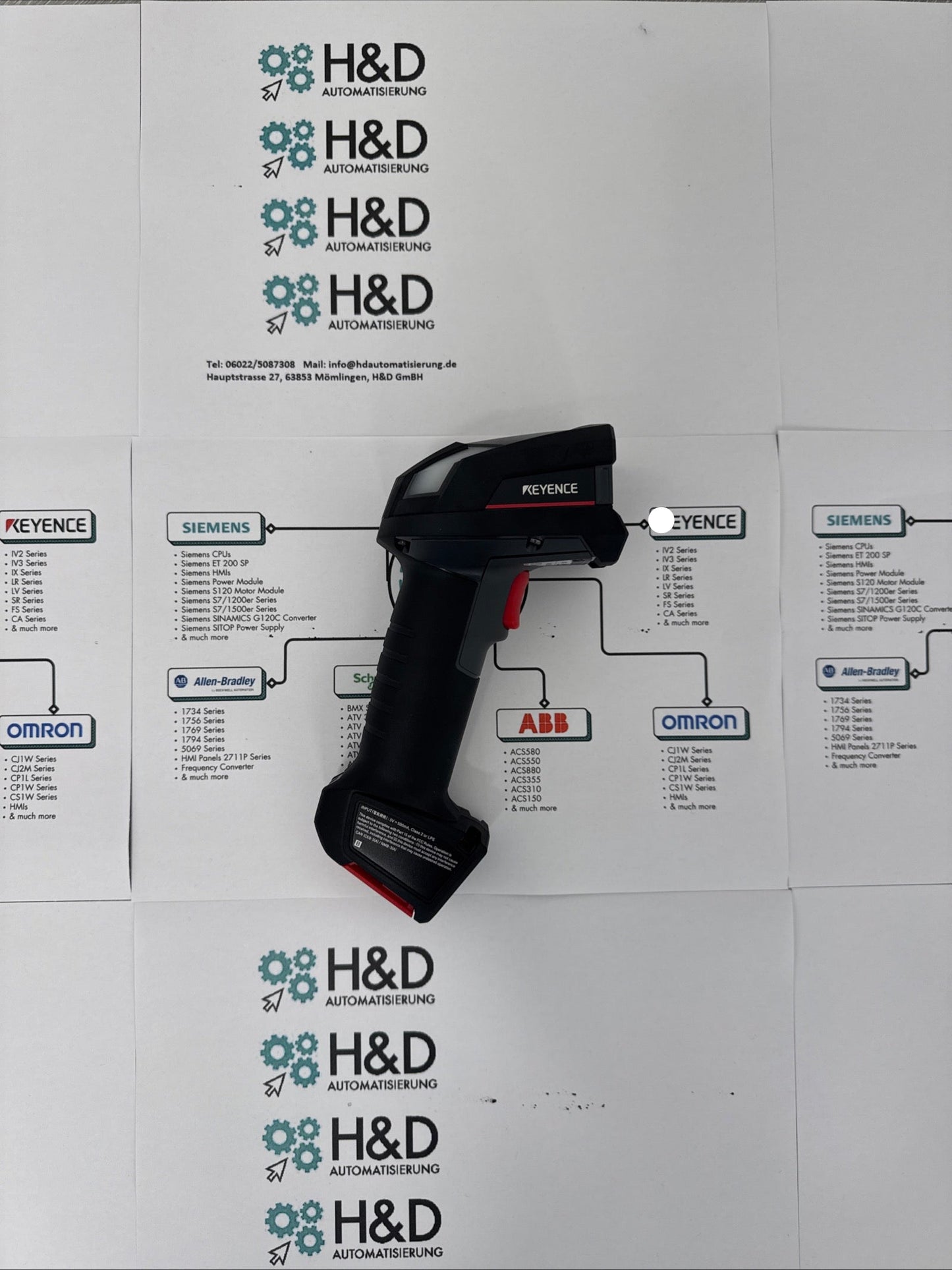 Keyence HR-X300 Robuster AI-Handscanner sofort Lieferbar