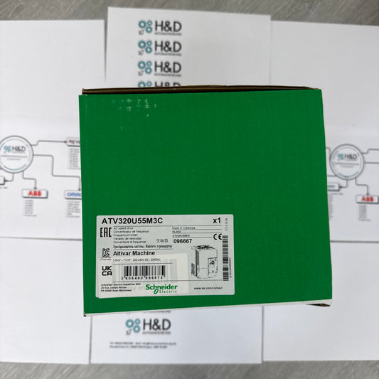 ATV320U55M3C Scheider Electric ATV320, 5.5kW Nuevo y Sellado ¡En stock!