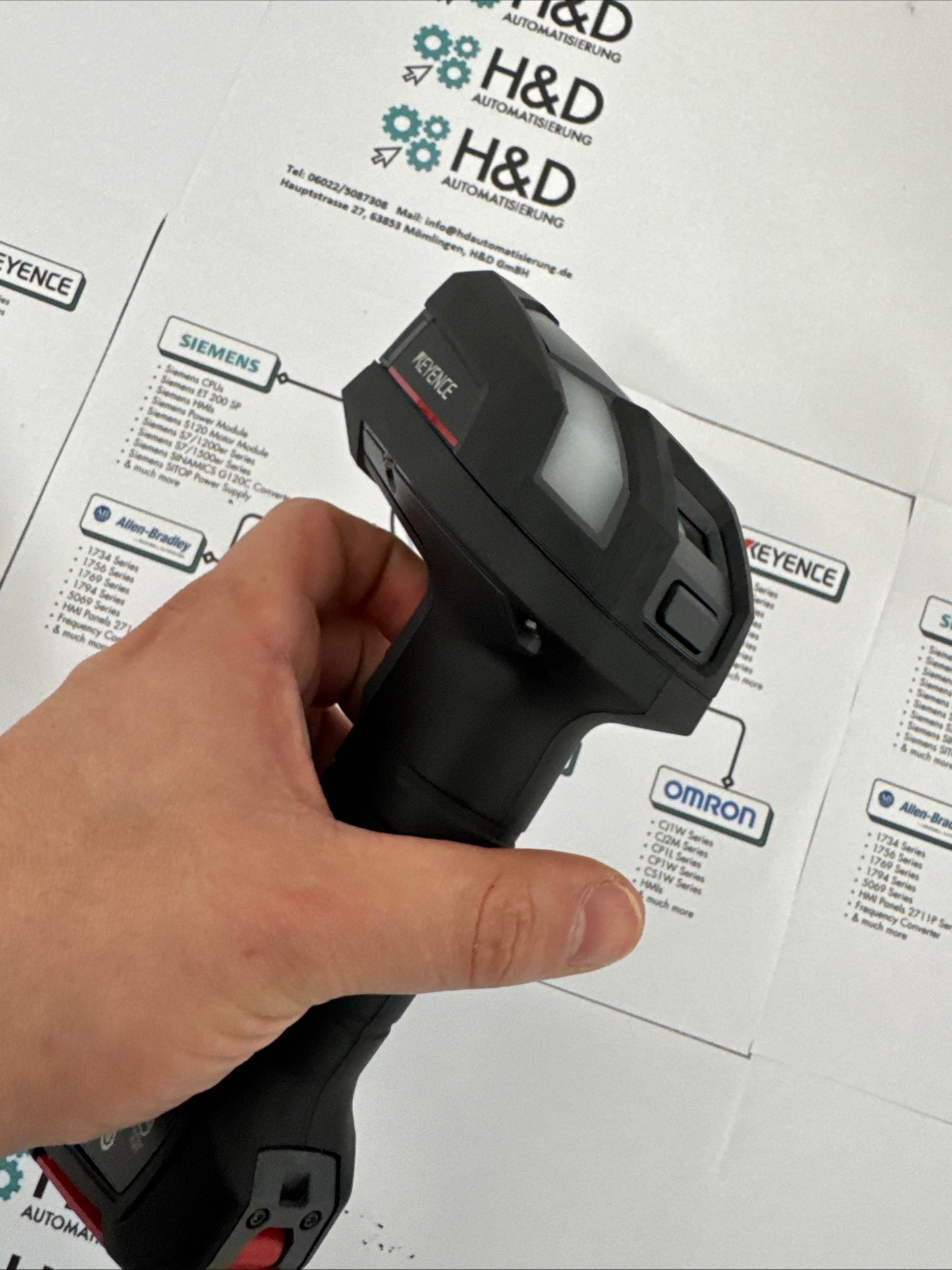 Keyence HR-X300 Robuster AI-Handscanner sofort Lieferbar