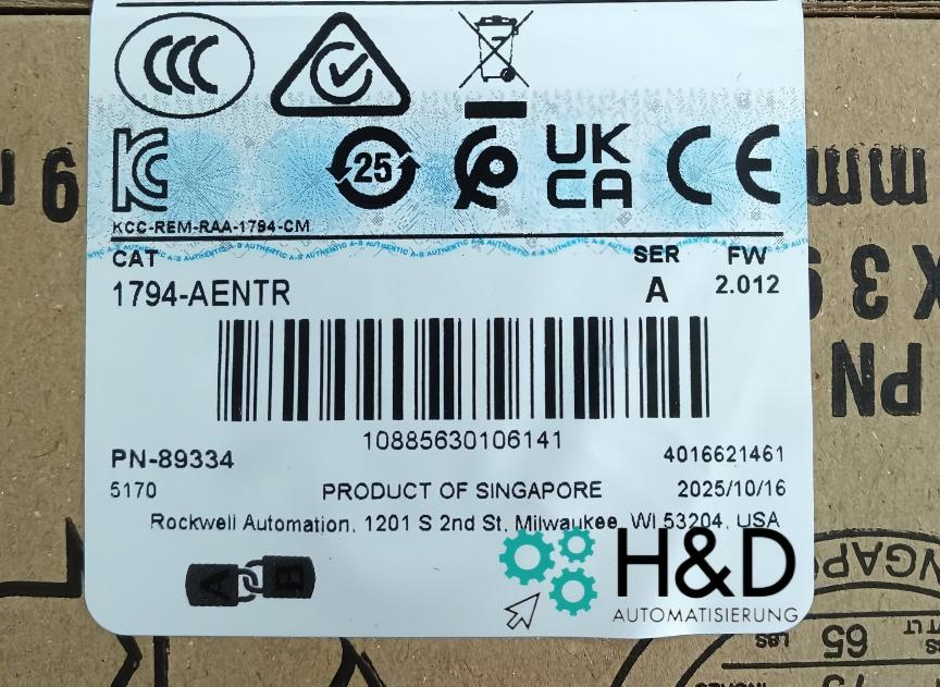 1794-AENTR Allen-Bradley Flex EtherNet/IP Adapter