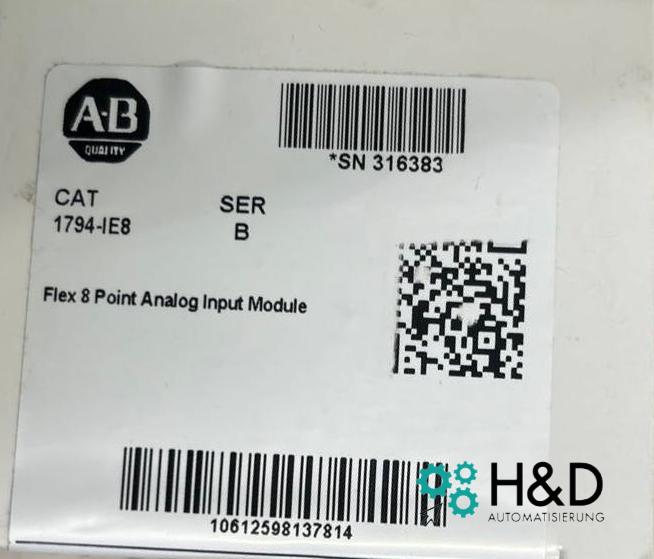 1794-IE8 Allen-Bradley Flex 8 Point Analog Input Module 【New and sealed】