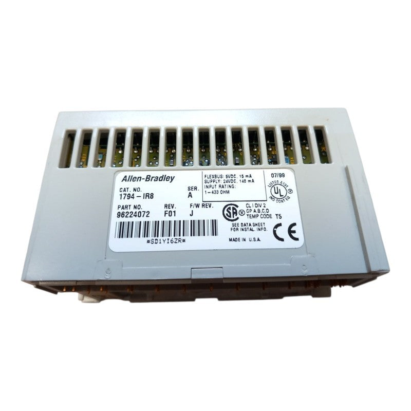 Allen-Bradley 1794-IR8 FLEX I/O 8-Point Sinking Digital Input Module