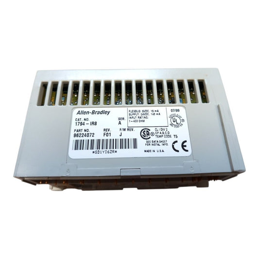Allen-Bradley 1794-IR8 FLEX I/O 8-Point Sinking Digital Input Module