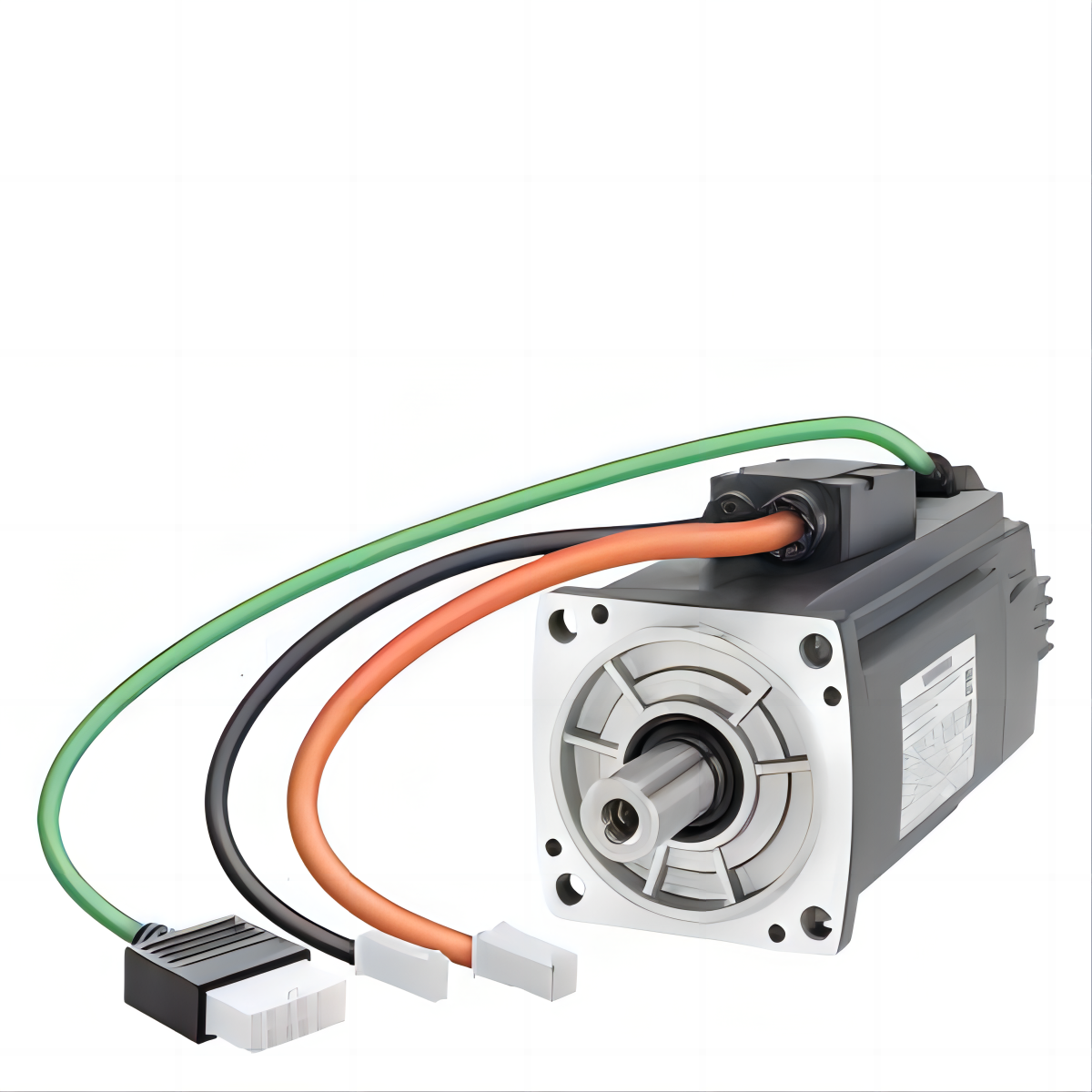 Siemens SIMOTICS S-1FL6 (1FL6042-2AF21-1AB1) – синхронный сервомотор с инкрементальным энкодером, тормозом удержания и защитой IP65