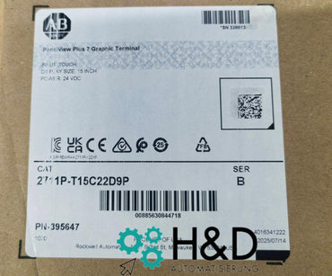 2711P-T15C22D9P Allen-Bradley PanelView Nowy i Zaplombowany