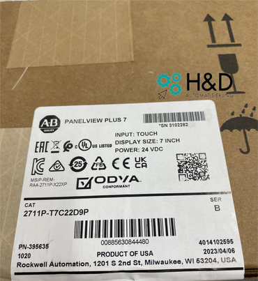 2711P-T7C22D9P Allen-Bradley PanelView Nowy i Zaplombowany