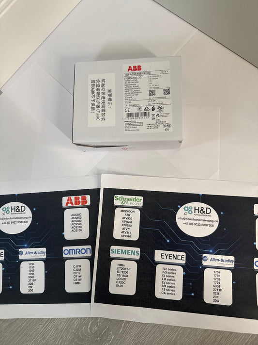 ABB PSR9-600-70 Arrancador suave 9A 208-600V CA 4kW Nuevo y sellado