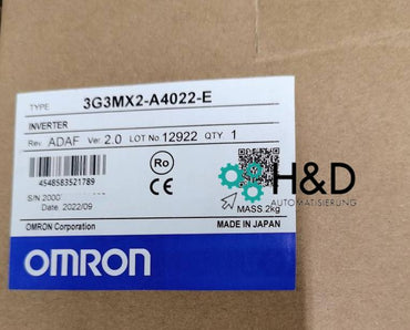 Omron 3G3MX2-A4022-E Inverter | 2,2 kW | 400 V | Nuovo & disponibile subito