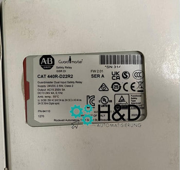 440R-D22R2 Allen-Bradley Relè di Sicurezza di Monitoraggio Nuovo e Sigillato