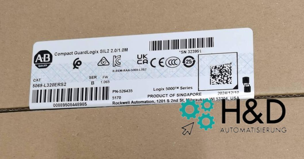5069-L320ERS2 Allen-Bradley Neu und versiegelt
