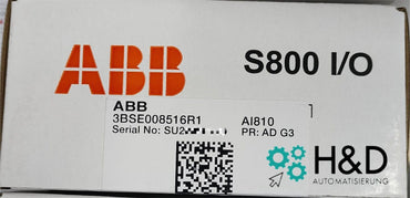 ABB AI810 (3BSE008516R1) Module d'entrée analogique 8 canaux Neuf & scellé