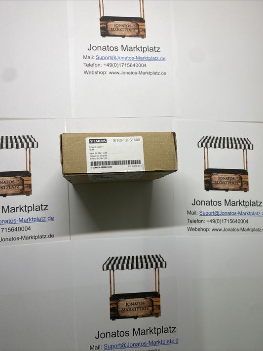 Siemens Sitop UPS1600 Zasilacz 6EP4134-3AB00-1AY0 / Nowy OVP zapieczętowany