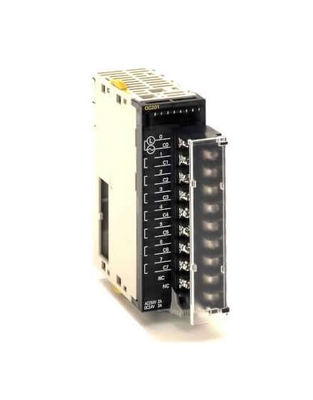 Omron CJ1W‑OC201 Unité de sortie numérique – 8 relais, 250 VAC/24 VDC, 2 A