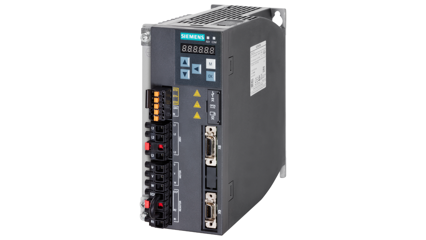 6SL3210-5FB10-8UF0 Siemens SINAMICS V90 Inverter 0,75KW Nuovo e Sigillato