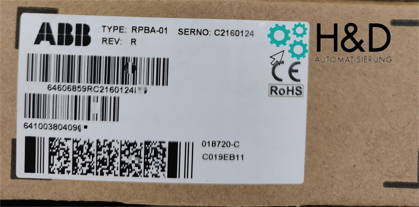 ABB RPBA-01 – Módulo adaptador – Nuevo y sellado