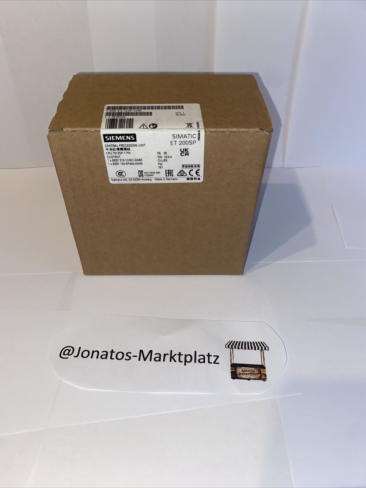 Siemens SIMATIC S7-1500 Prozessormodul 6ES7512-1DK01-0AB0 für PROFINET