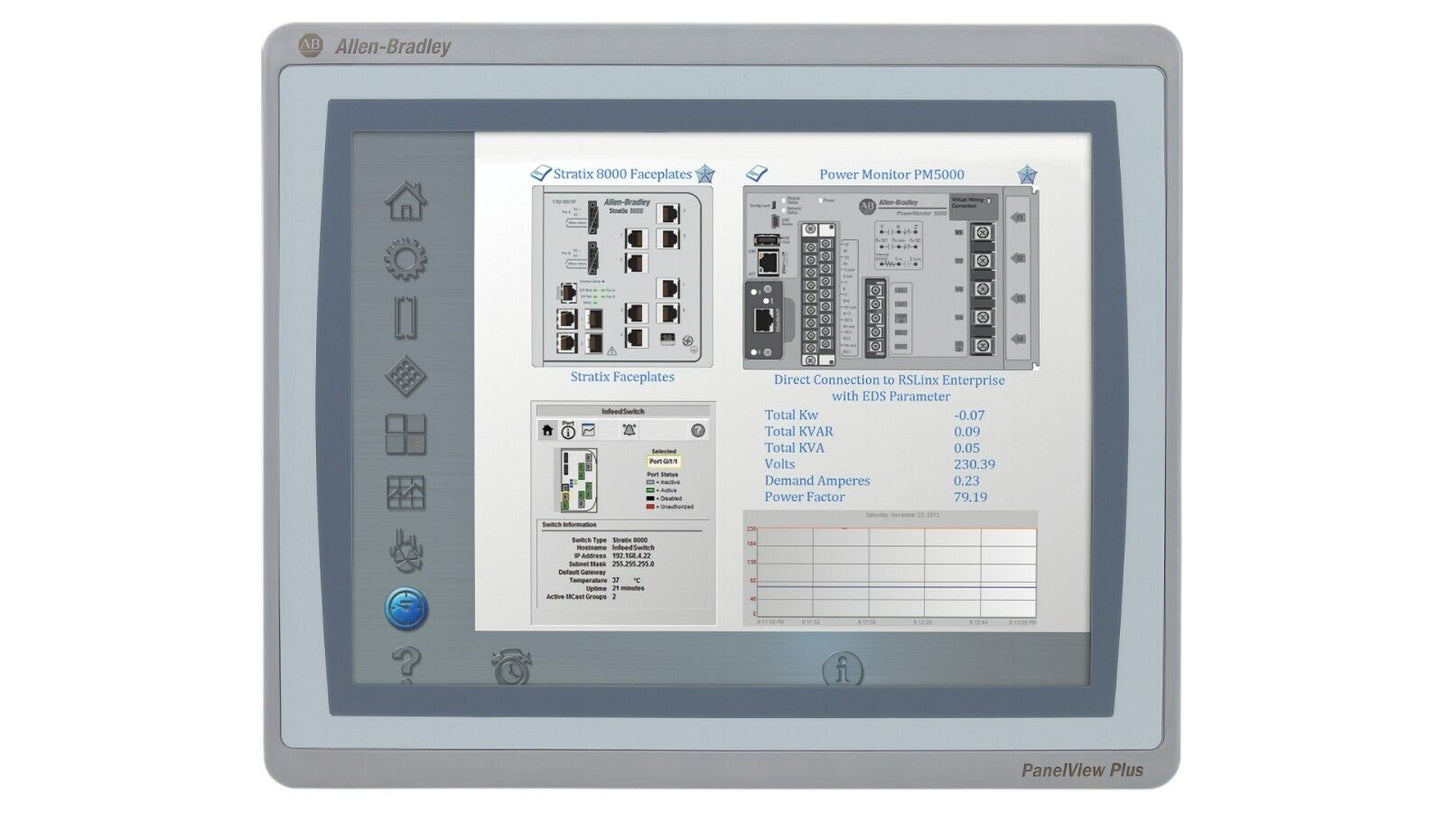 2711P-T6C21D8S Allen-Bradley PanelView 【Nuovo e Sigillato】