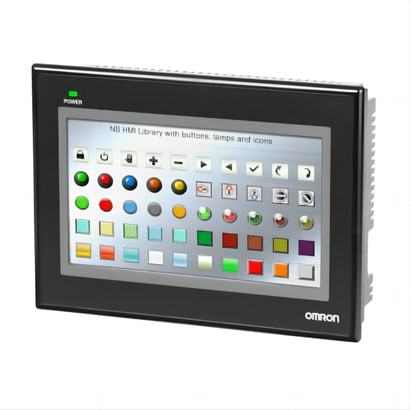 Omron NB7W-TW01B Touchscreen HMI 7" TFT, 800x480, Analog-Touch, versatile use