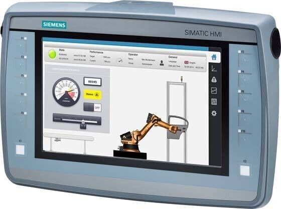 Siemens SIMATIC HMI KTP700 Mobile (6AV2125-2GB03-0AX0) – 7" сенсорный экран с PROFINET для промышленных применений