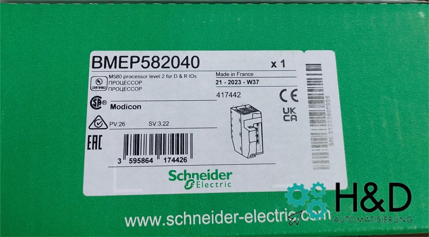 BMEP582040 Schneider Electric moduł procesora Modicon M580