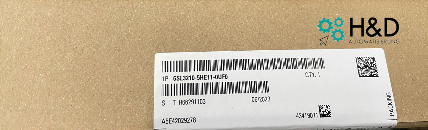 6SL3210-5HE11-0UF0 Siemens SINAMICS S210 Neuf et Scellé
