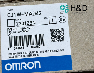Omron CJ1W-MAD42 Modulo Analogico I/O, 4 ingressi, 2 uscite, risoluzione 13 bit