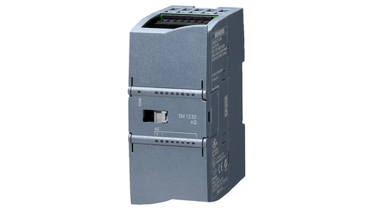 Siemens 6ES7232-4HD32-0XB0 – Módulo de salida analógica ±10VDC con 4 canales para señalización precisa en controles S7-1200