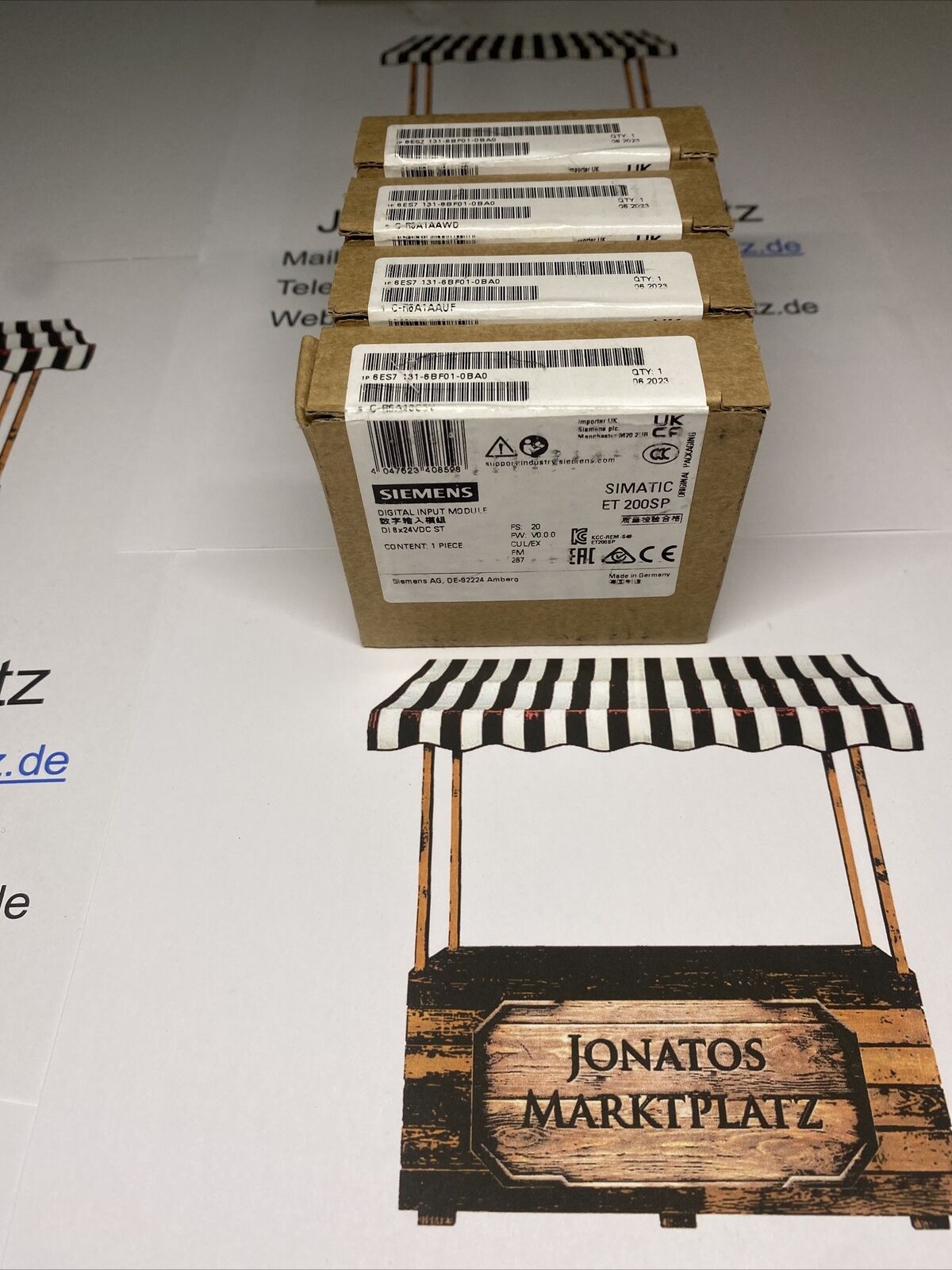 6ES7131-6BF01-0BA0 SIEMENS SIMATIC ET 200SP Nuovo e Sigillato
