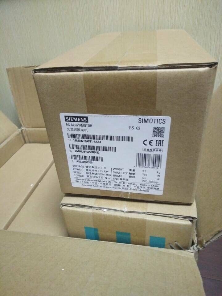 Siemens SIMOTICS S-1FL6 (1FL6042-2AF21-1AA1) – Servomoteur synchrone avec codeur incrémental et protection IP65