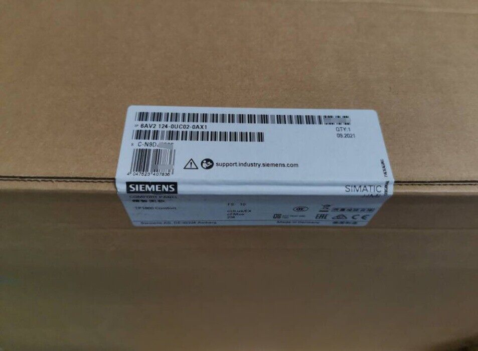 Siemens SIMATIC HMI TP1900 Comfort (6AV2124-0UC02-0AX1) – Écran tactile de 19" avec PROFINET et MPI/PROFIBUS