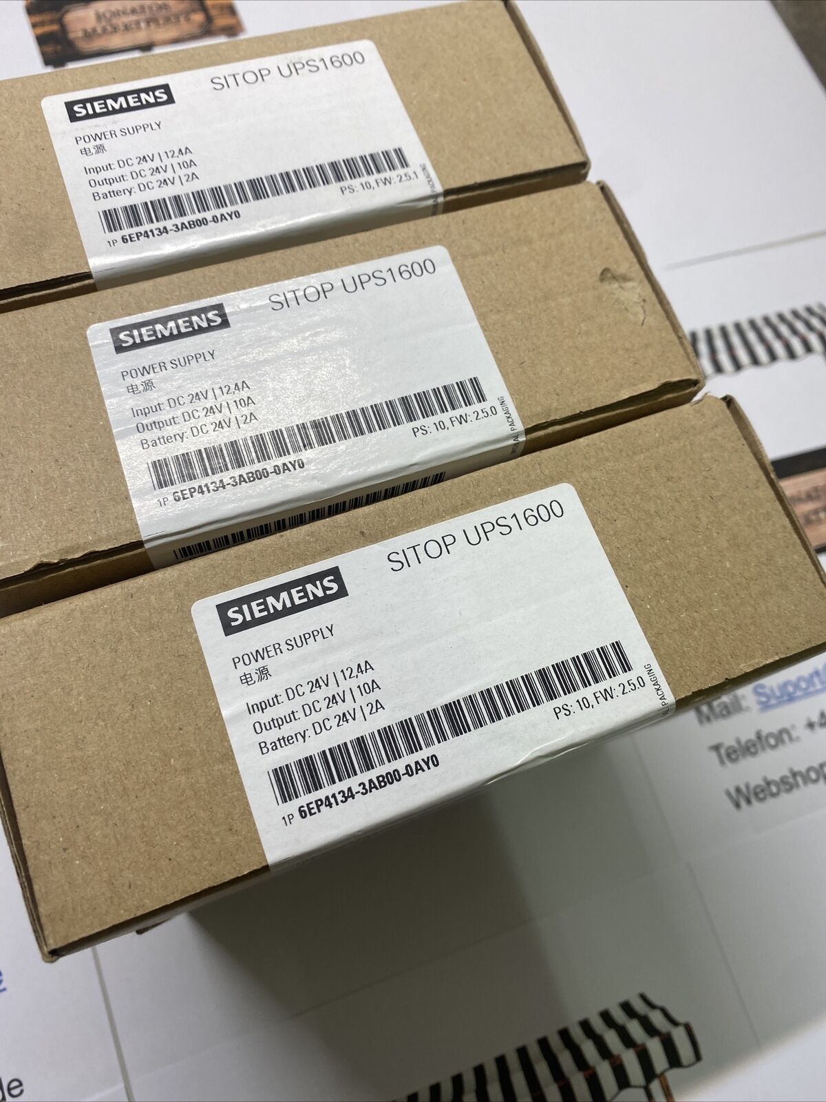 6EP4134-3AB00-0AY0 SIEMENS fuente de alimentación Nuevo y Sellado ¡En stock!