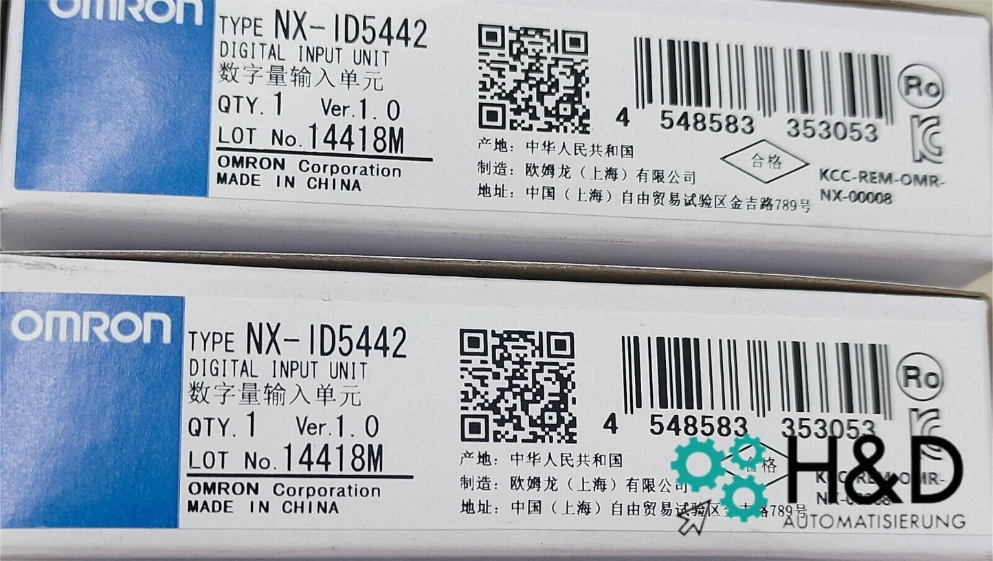 Omron NX-ID5442 – 16 entradas digitales PNP, 24 V DC, Push-in, 12 mm