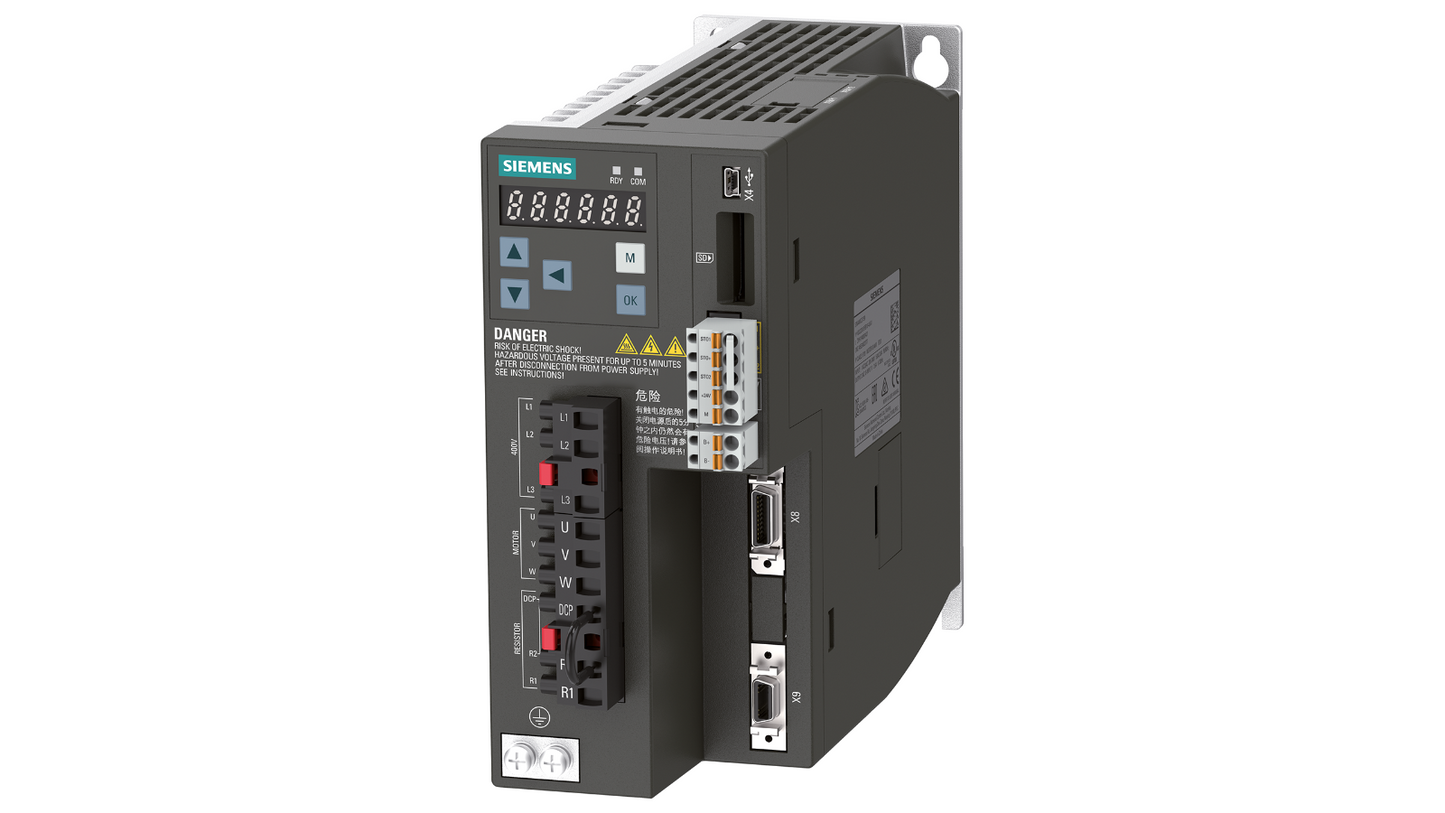 6SL3210-5FE11-0UF0 SIEMENS SINAMICS V90 Nuovo e Sigillato