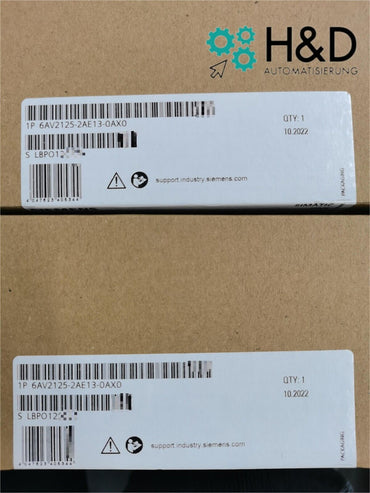 Siemens SIMATIC HMI Caja de Conexión Estándar (6AV2125-2AE13-0AX0) – PROFINET y PROFIsafe para Paneles Móviles