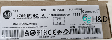 1769-IF16C Allen-Bradley Módulo de Entrada, CompactLogix 【Nuevo y Sellado】