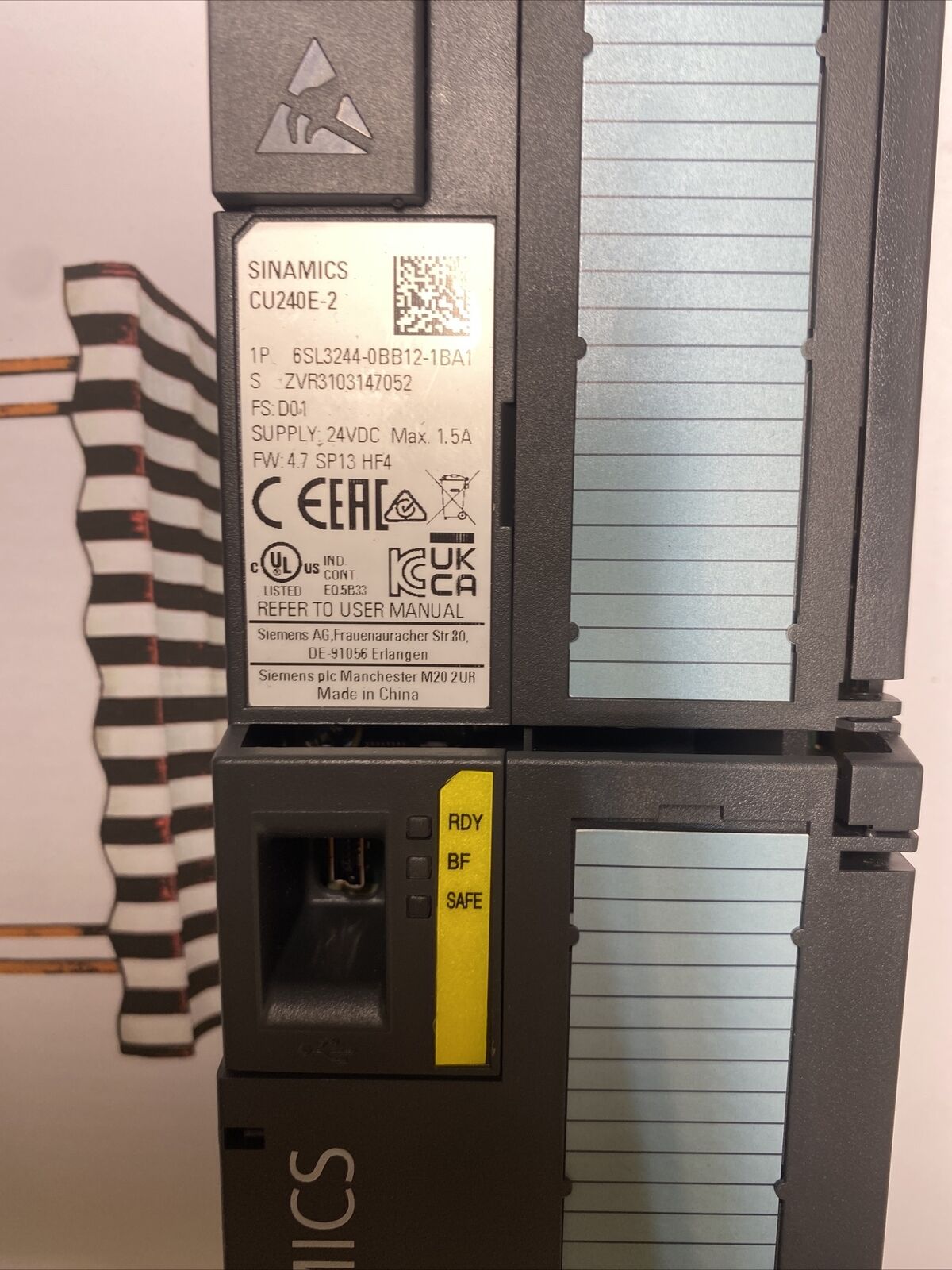 Siemens 6SL3244-0BB12-1BA1 НОВЫЙ В ОРИГИНАЛЬНОЙ УПАКОВКЕ в наличии