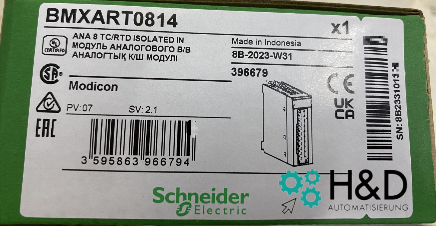BMXART0814 Schneider Electric analog input module