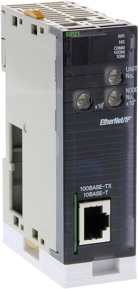 Módulo Omron CJ1W‑EIP21 EtherNet/IP – 100BASE‑TX, 256 Etiquetas, 410 mA