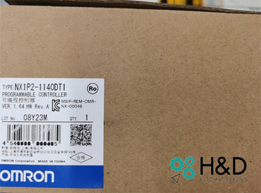 Omron NX1P2‑1140DT1 Sysmac NX1P CPU – 40 I/O integrate, EtherCAT e EtherNet/IP