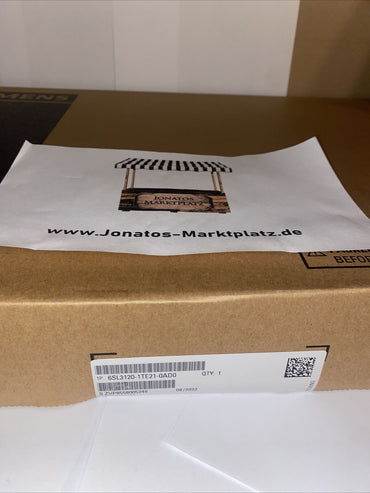 Siemens SINAMICS S120 Módulo de motor único (6SL3120-1TE21-0AD0) – Entrada: DC 600V, Salida: 3AC 400V, 9A, refrigeración interna por aire