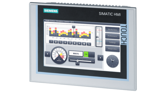 Siemens SIMATIC HMI TP700 Comfort (6AV2124-0GC01-0AX0) – panneau tactile 7" avec PROFINET et MPI/PROFIBUS