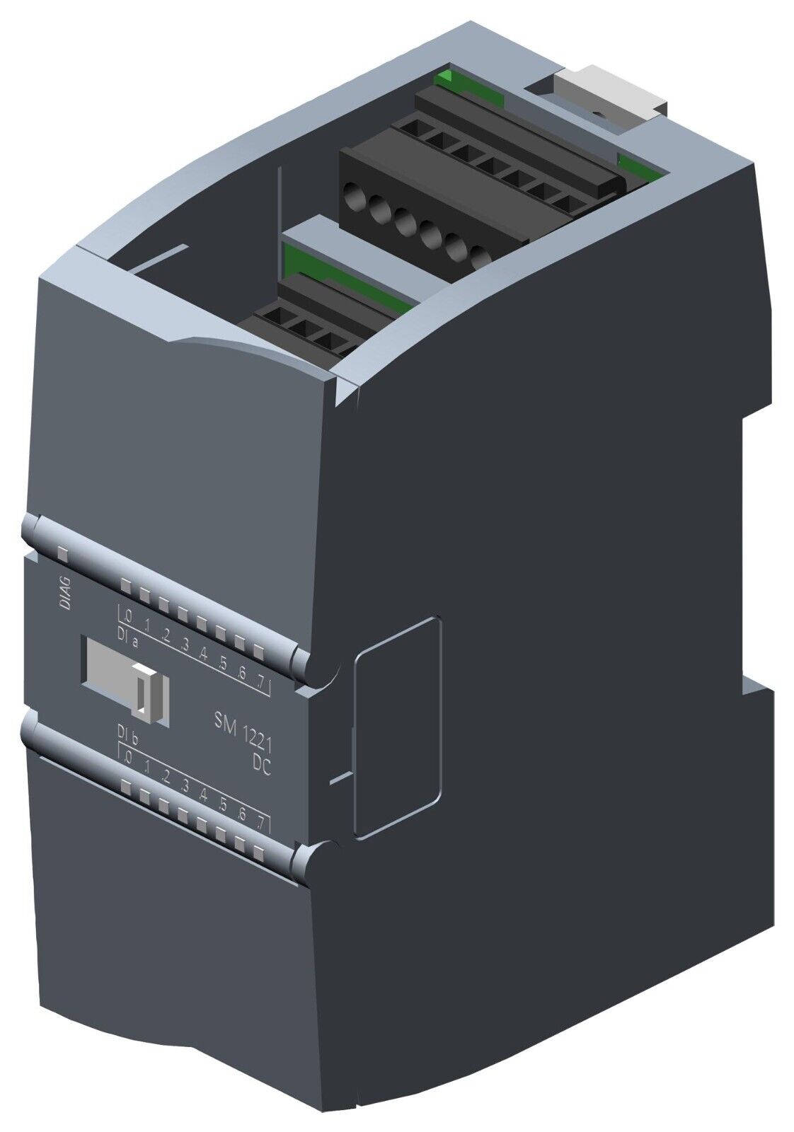 Siemens SIMATIC S7-1200 Módulo de entrada digital SM 1221 – 6ES7221-1BH32-0XB0, 16 entradas digitales, 24V CC, Sink/Source