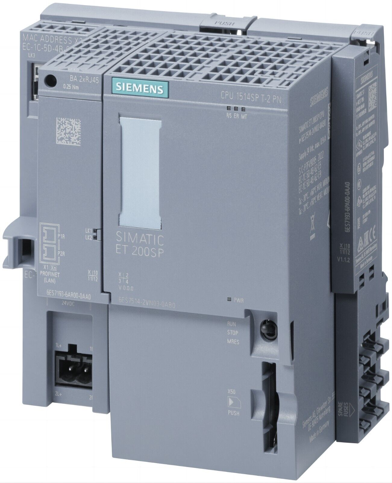 Siemens SIMATIC S7-1500 коммуникационный модуль – 6ES7510-1DK03-0AB0, PROFINET, промышленный Ethernet