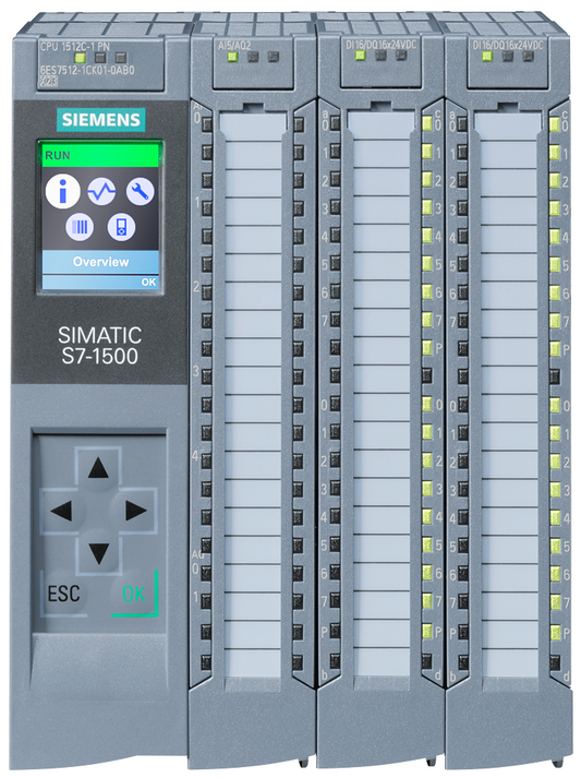 Siemens SIMATIC S7-1500 moduł procesora 6ES7512-1CK01-0AB0 do PROFINET