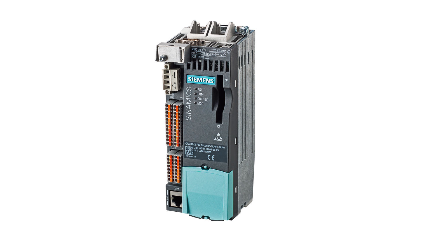 Siemens SINAMICS S120 Unité de Contrôle CU310-2 PN (6SL3040-1LA01-0AA0) – Unité de contrôle avec interface PROFINET