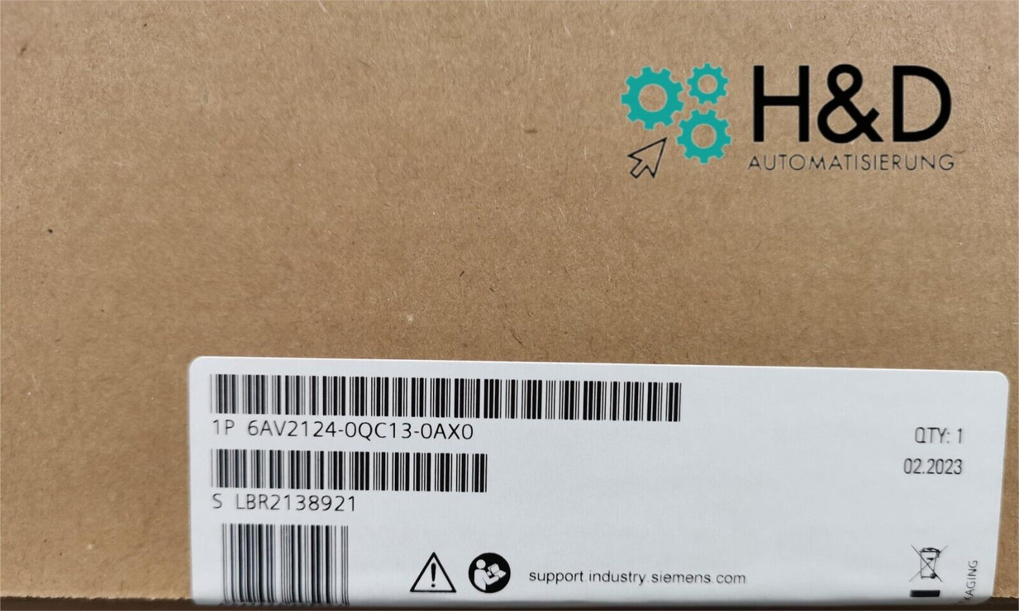 Siemens SIMATIC HMI TP1500 Comfort Outdoor (6AV2124-0QC13-0AX0) – 15" сенсорная панель с PROFINET и MPI/PROFIBUS для наружного использования