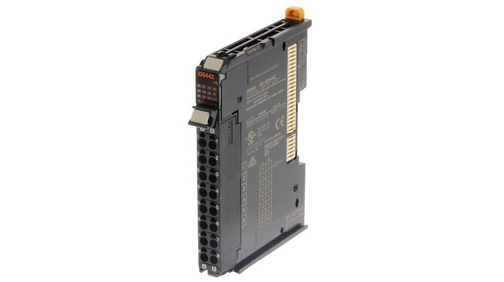 Omron NX-ID5442 – 16 entradas digitales PNP, 24 V DC, Push-in, 12 mm