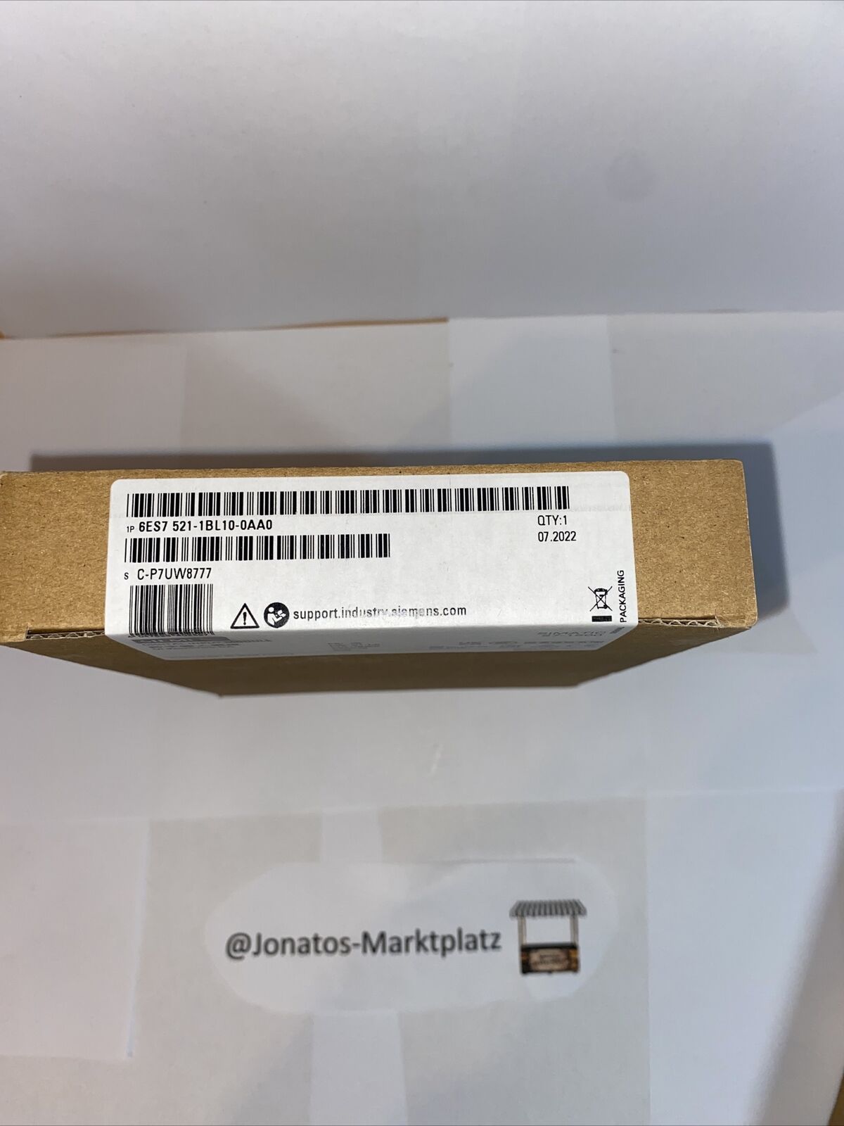 SIMATIC S7-1500 Módulo de E/S 6ES7521-1BL10-0AA0 – Módulo de entrada digital (32xDC 24V BA)