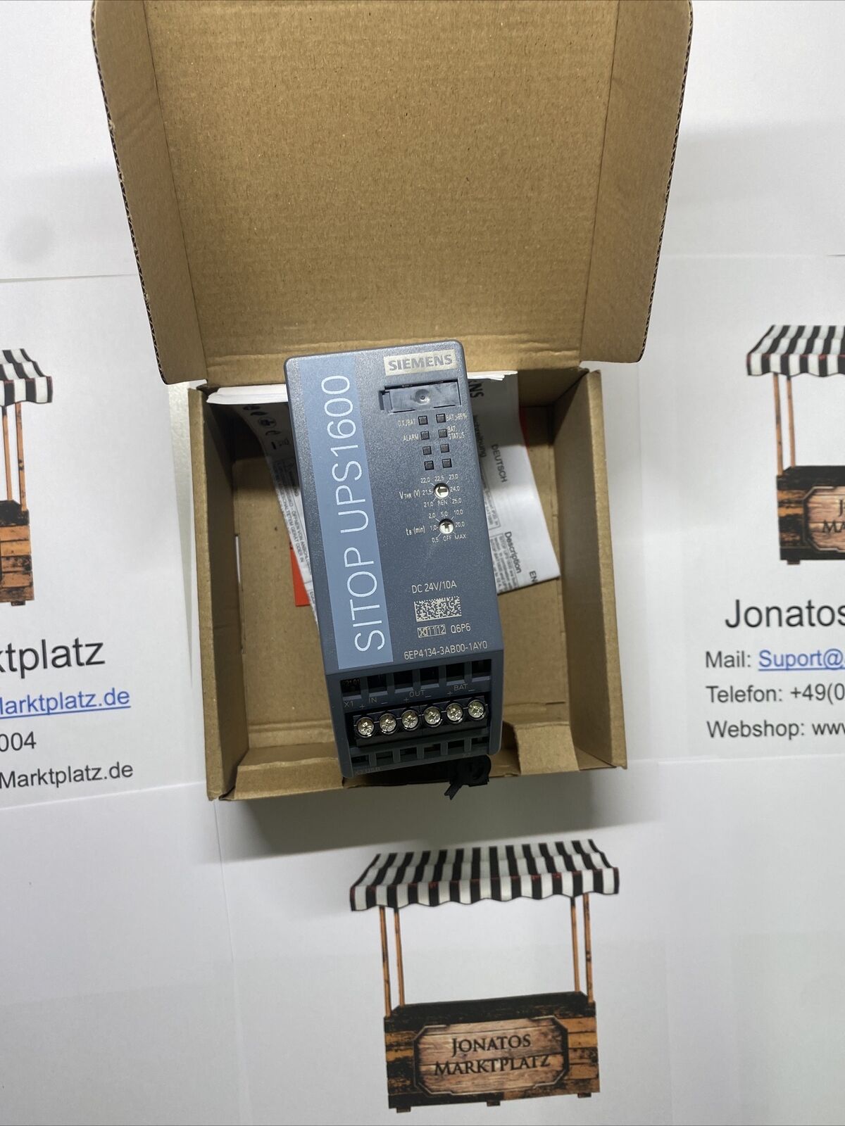 Siemens Sitop UPS1600 Alimentatore 6EP4134-3AB00-1AY0 / Nuovo OVP sigillato