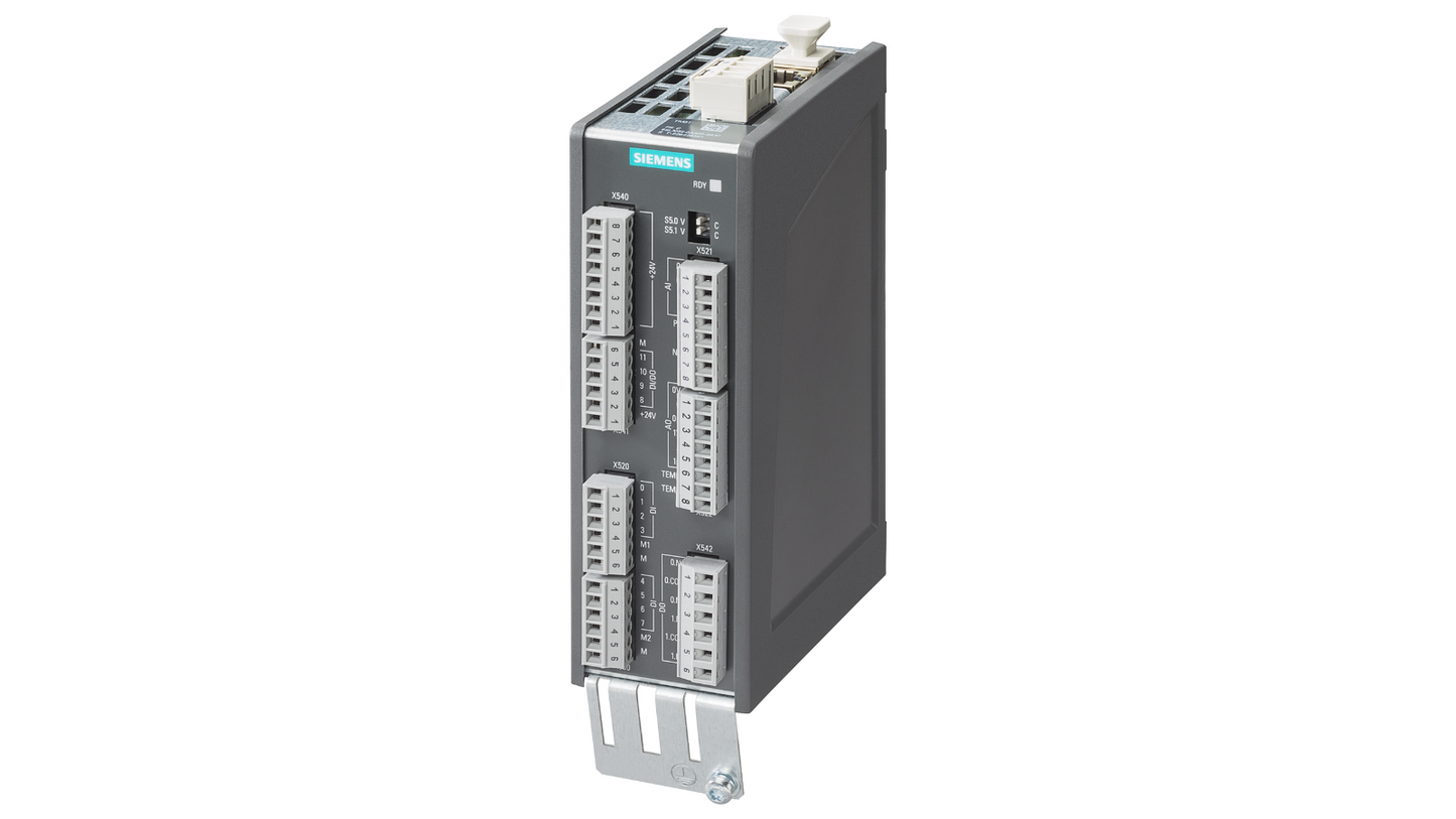 Siemens SINAMICS Terminalmodul TM31 (6SL3055-0AA00-3AA1) – Módulo adicional con entradas y salidas digitales y analógicas para montaje en riel DIN